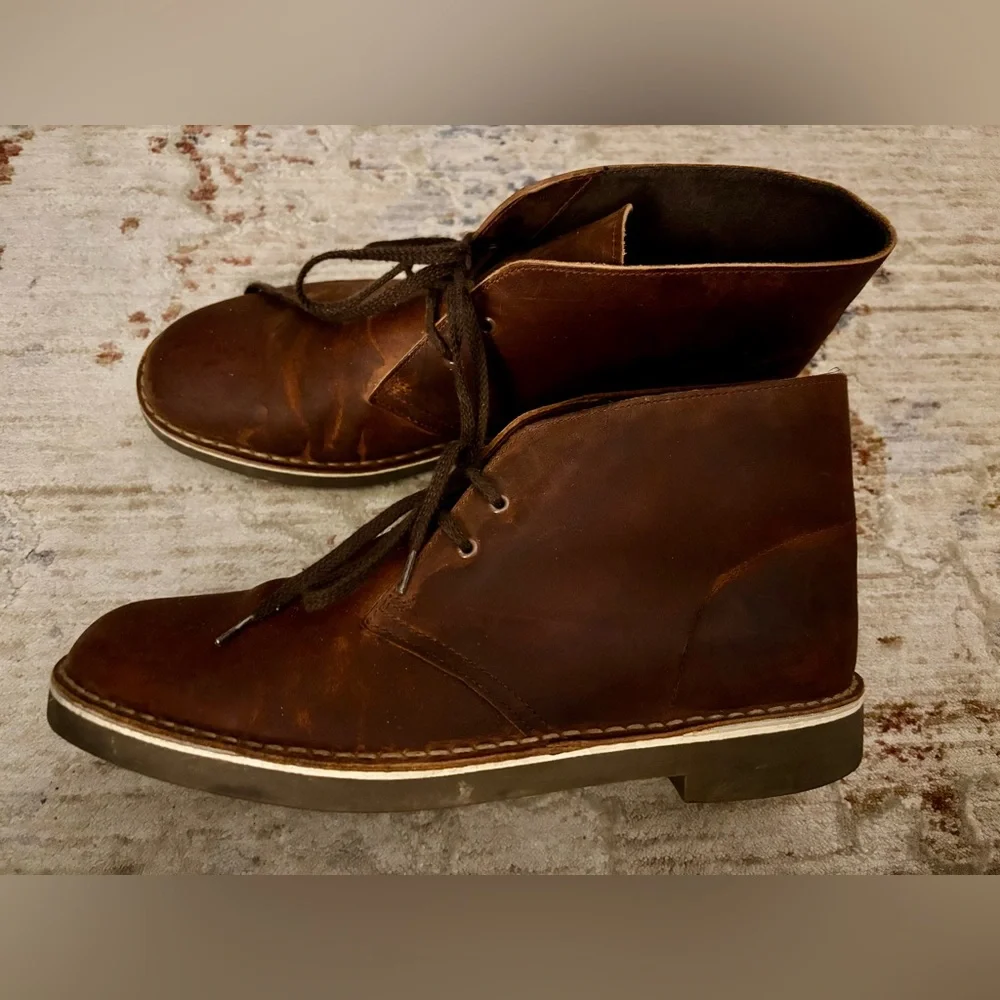 Clark’s Men’s Leather Chukka Boots